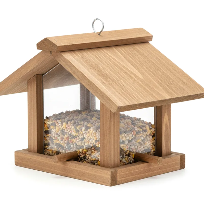 Birds Choice recycled plastic hopper feeder image 2